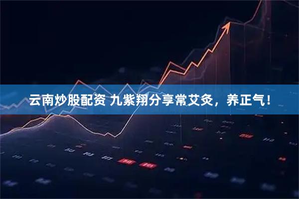 云南炒股配资 九紫翔分享常艾灸，养正气！