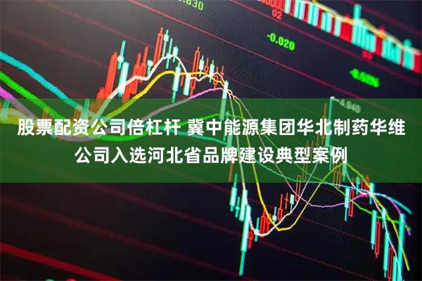 股票配资公司倍杠杆 冀中能源集团华北制药华维公司入选河北省品牌建设典型案例