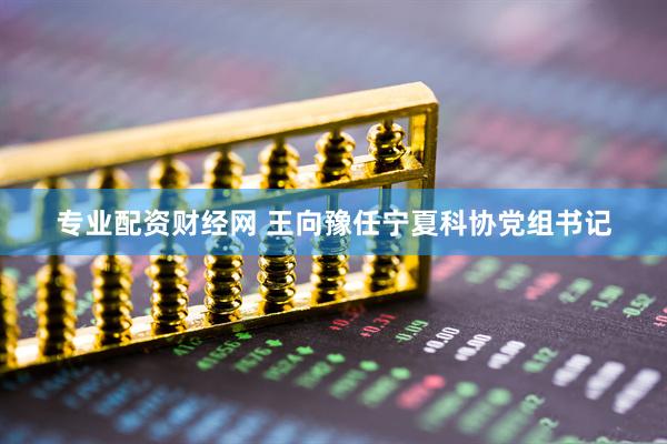 专业配资财经网 王向豫任宁夏科协党组书记
