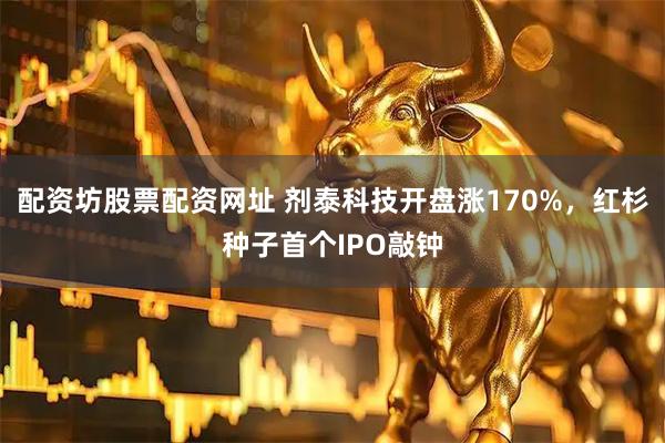 配资坊股票配资网址 剂泰科技开盘涨170%，红杉种子首个IPO敲钟